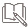 Icon representing continuous learning